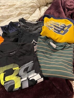Boys size 8 bundle of tops